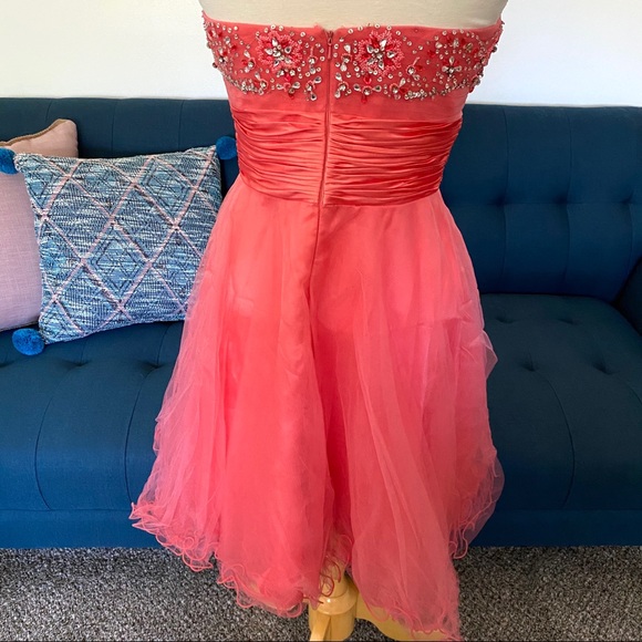 May Queen Dresses May Queen Couture Strapless Formal Gown Poshmark